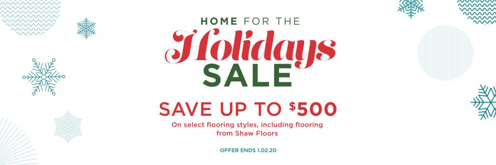 Holidays sale | Lake Forest Flooring