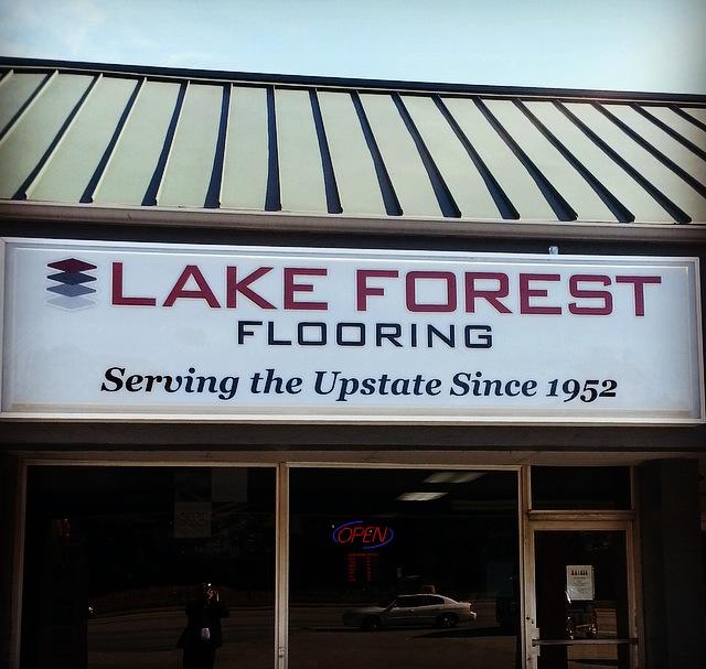 Flooring showroom in Greenville, SC | Lake Forest Flooring