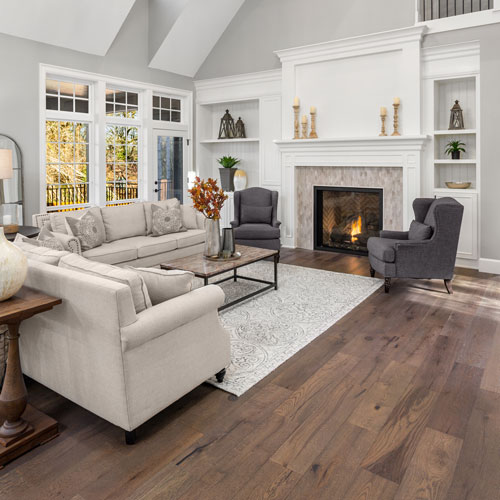 Living room flooring | Lake Forest Flooring