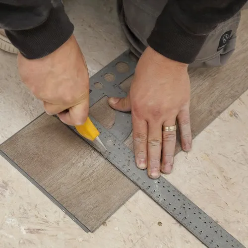 Vinyl installation | Lake Forest Flooring